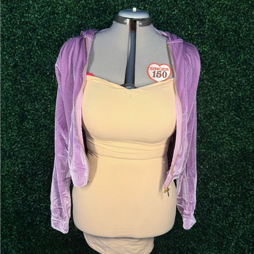 Fabletics Lilac VelourJacket